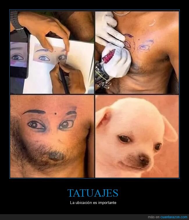 tatuaje,ojos,perro,fails