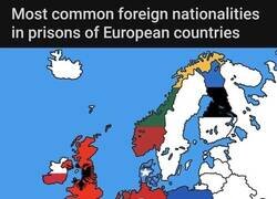 Enlace a Las nacionalidades extranjeras más comunes en las prisiones europeas