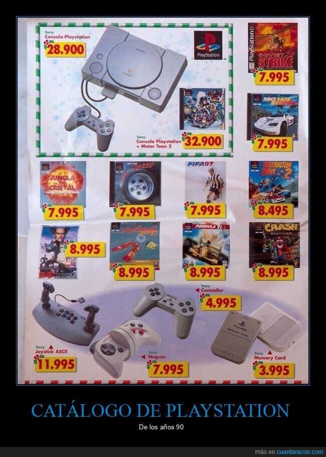 catálogo,playstation,años 90