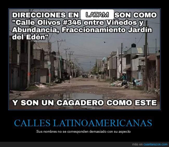 calle,direcciones,latinoamérica