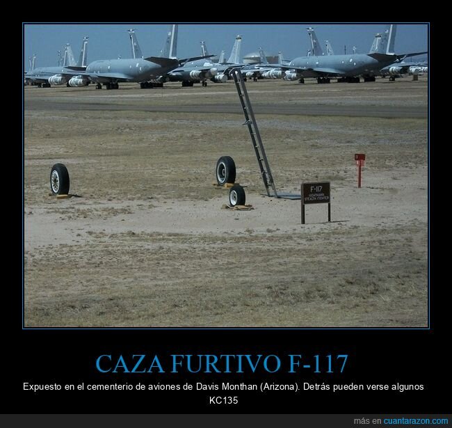 caza furtivo f-117,avión,cementerio de aviones