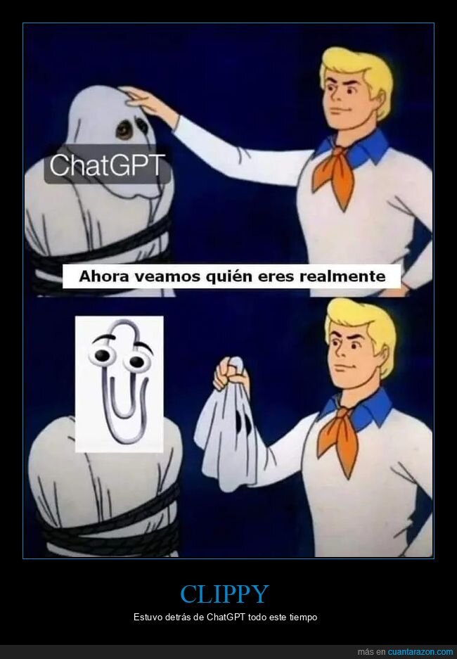 chatgpt,clippy,scooby doo