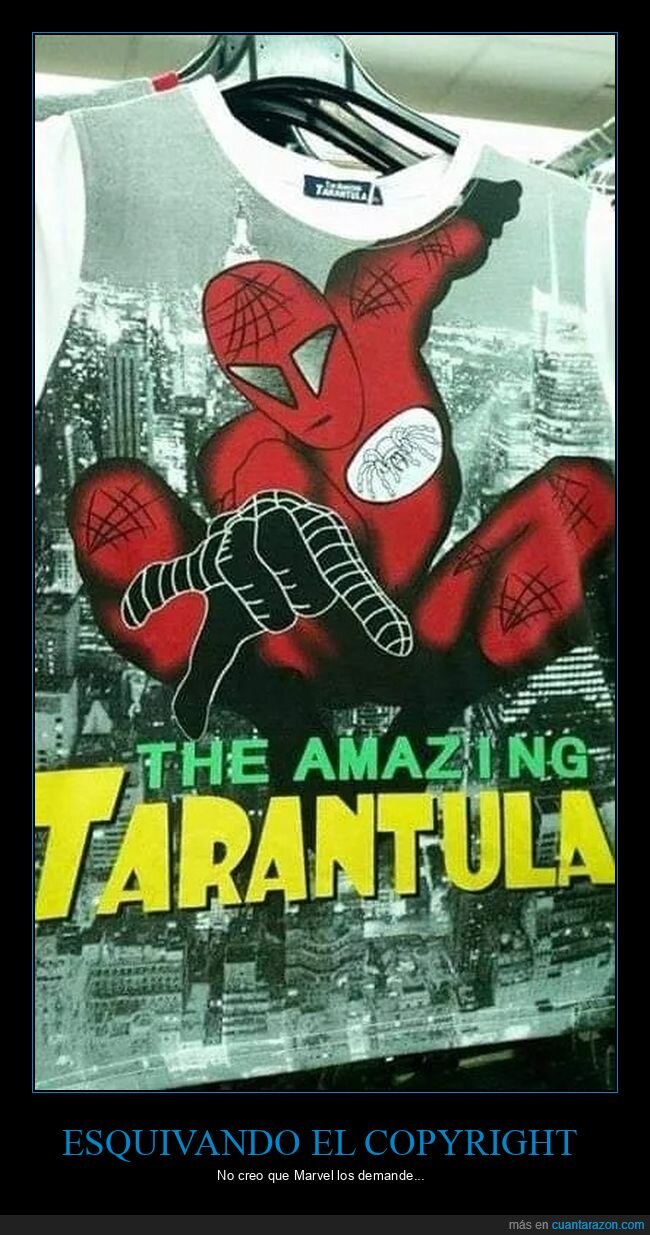 spiderman,tarántula
