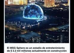 Enlace a MSG Sphere: La construcción esférica más grande del mundo
