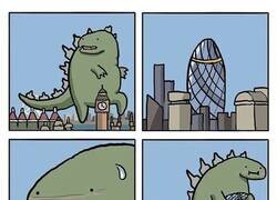 Enlace a Godzilla en Londres