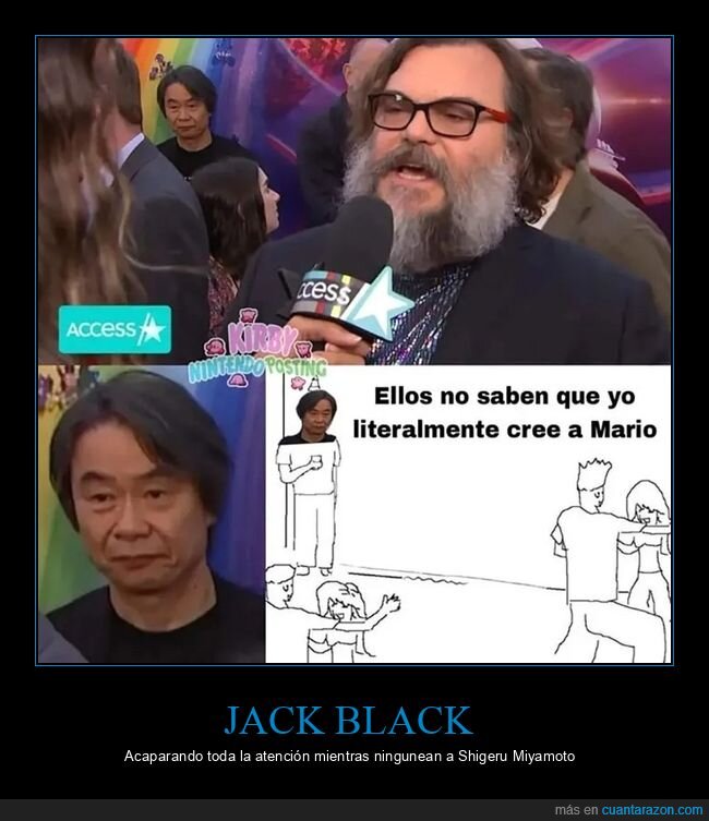 jack black,mario,shigeru miyamoto