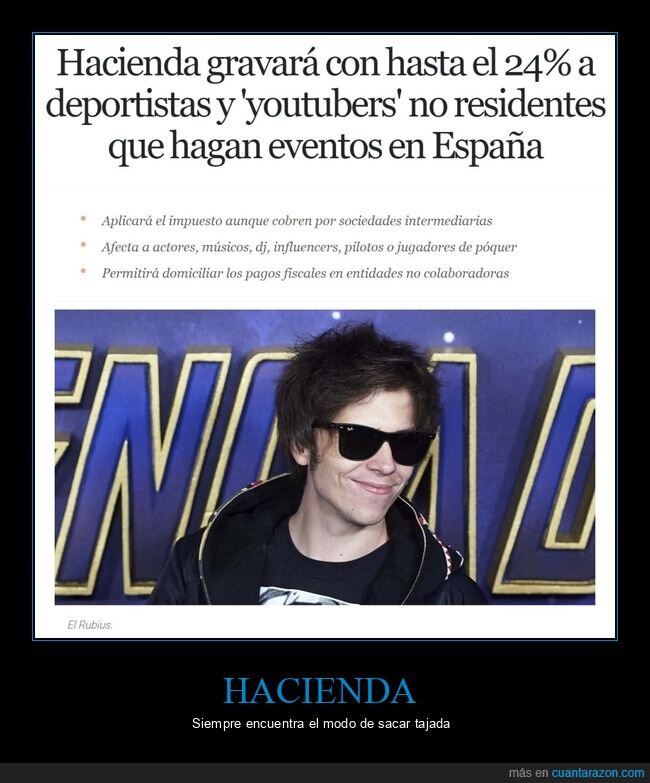 hacienda,youtubers