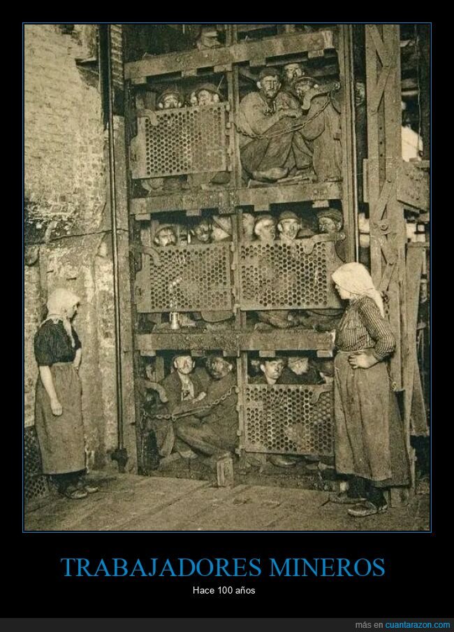 mineros,condiciones de trabajo,trabajadores,retro
