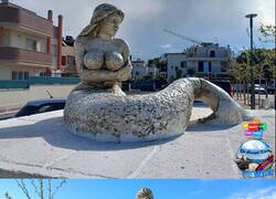 Enlace a Polémica en Italia por la escultura de una sirena demasiado voluptuosa