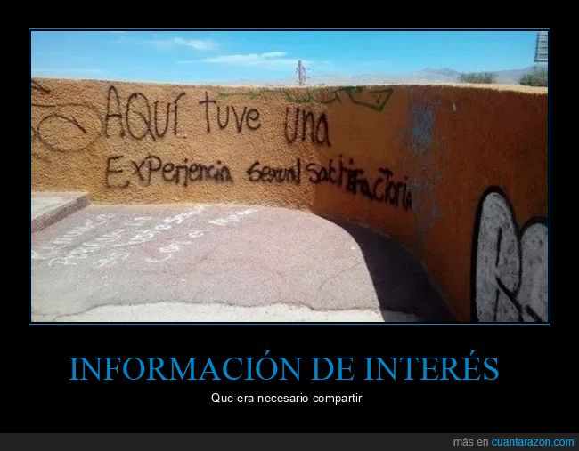 experiencia,graffitis,satisfactoria