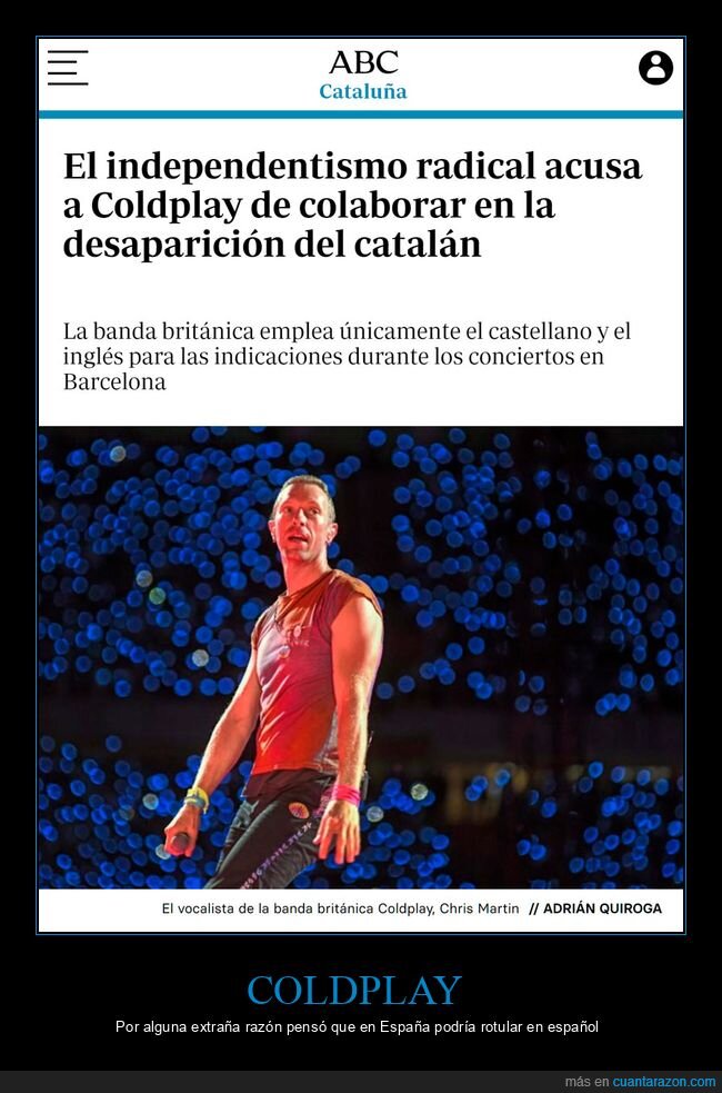 coldplay,catalán,independentismo