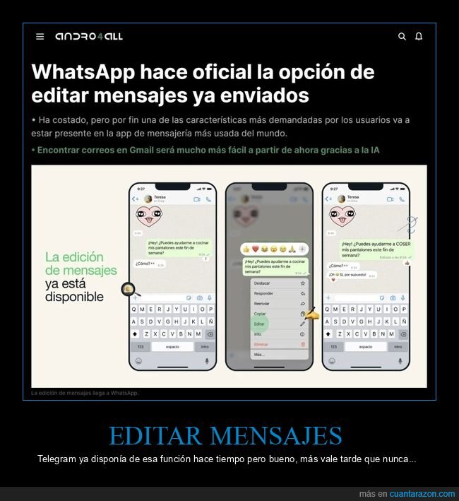 whatsapp,editar,mensajes
