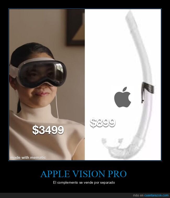 vision pro,apple,gafas,tubo,precio