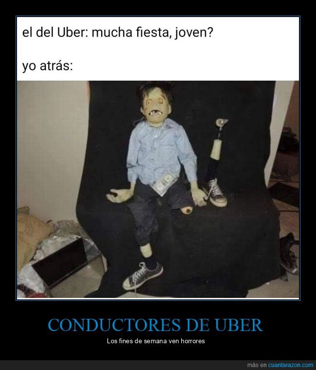 uber,fiesta,muñeco
