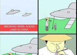 Enlace a Si los aliens aterrizaran en China