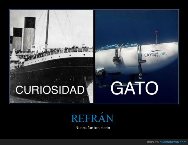 titanic,submarino,curiosidad,gato