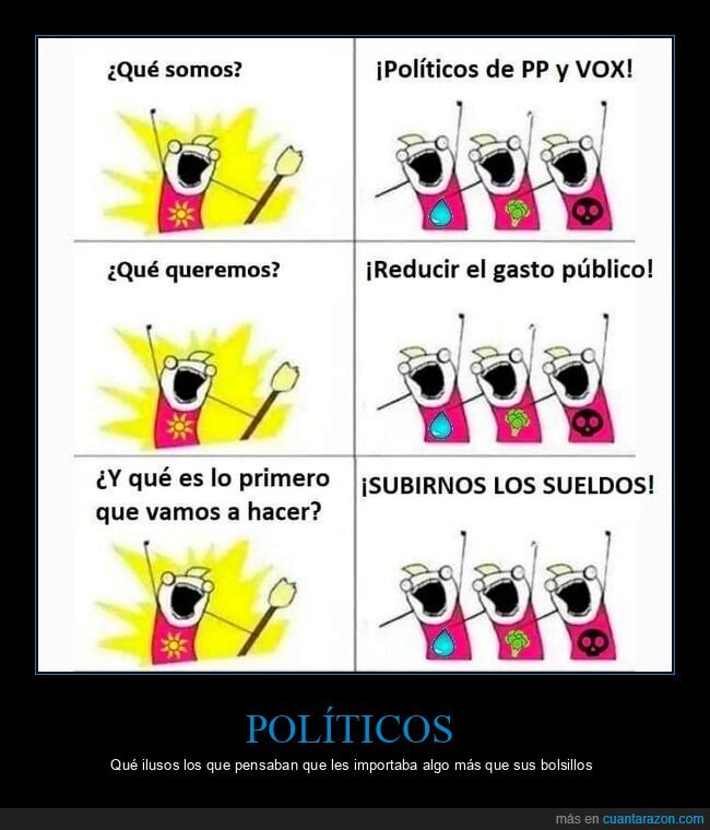 políticos,pp,vox,sueldos