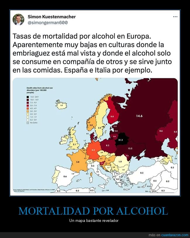 alcohol,curiosidades,europa,mortalidad,países