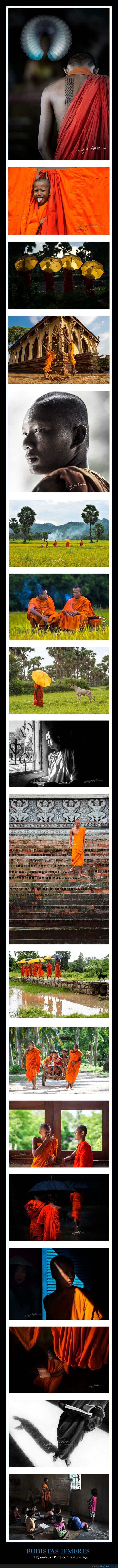 budistas jemeres,fotografía