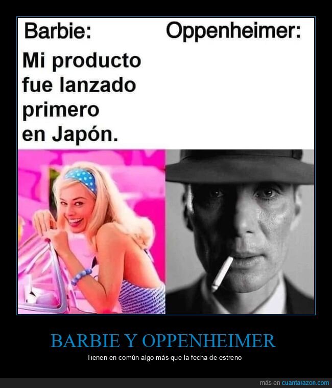 barbie,japón,oppenheimer