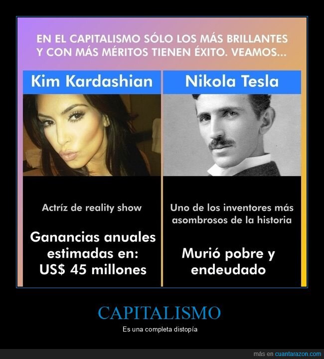 capitalismo,kim kardashian,tesla,éxito