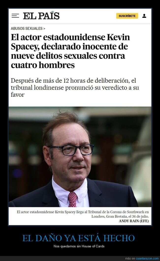 kevin spacey,inocente