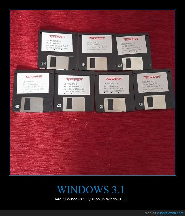windows 3.1,disquetes,instalación,retro