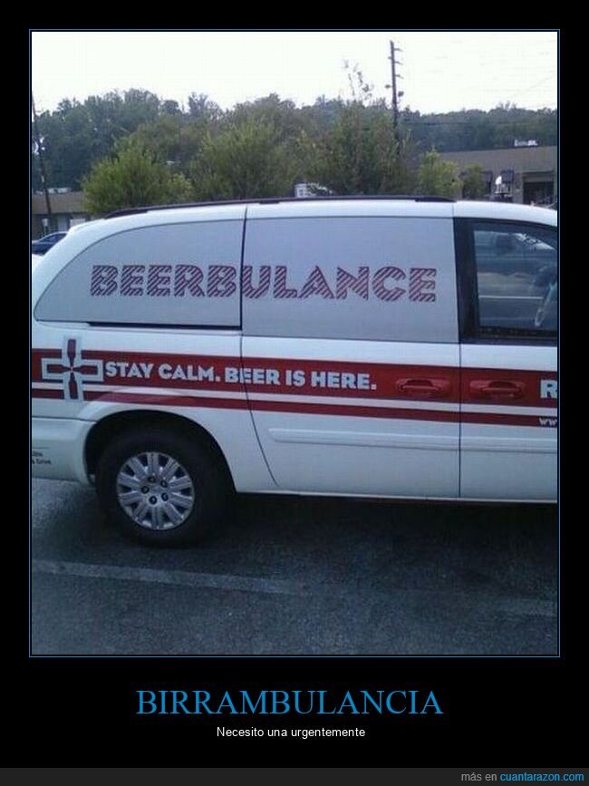 cerveza,ambulancia,beerbulance