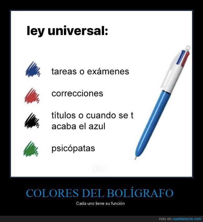 colores,bolígrafo