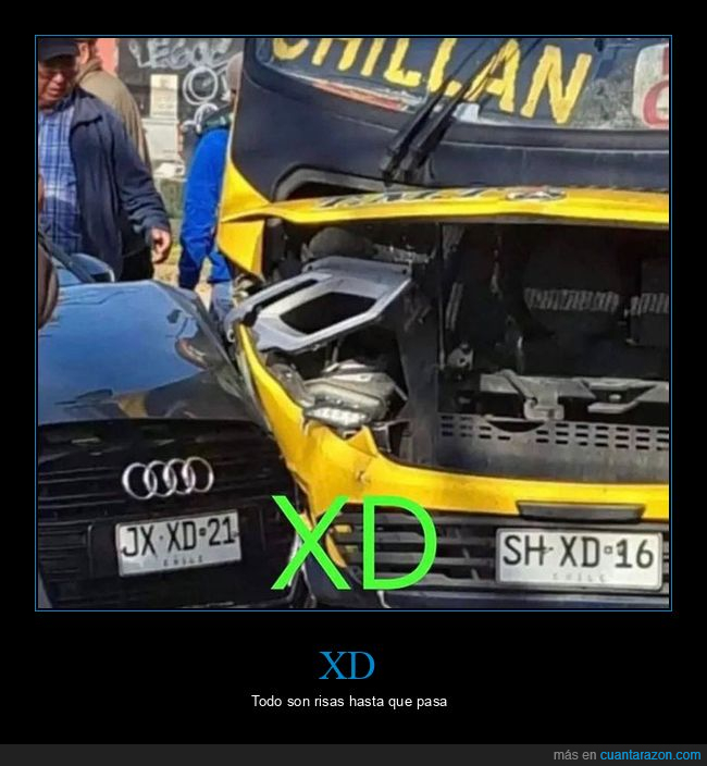 accidente,coches,matrículas,xd