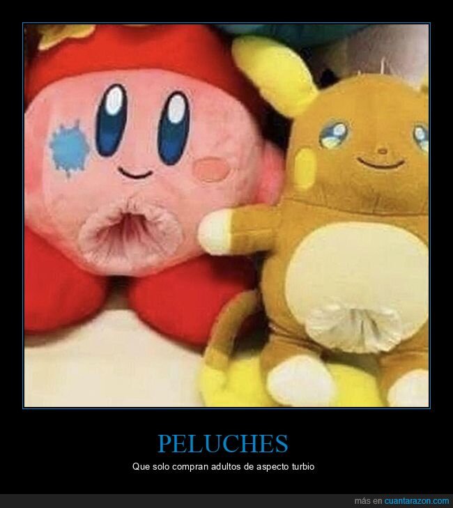 peluches,wtf