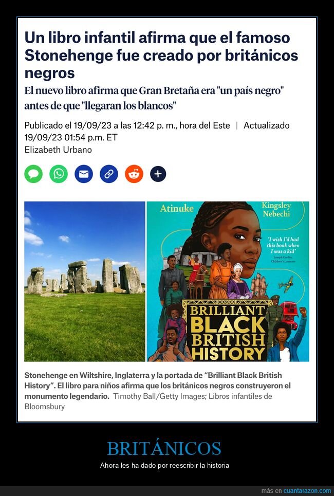 libro infantil,stonehenge,británicos,negros