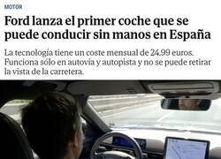 Enlace a El primer coche autónomo que puede circular en España