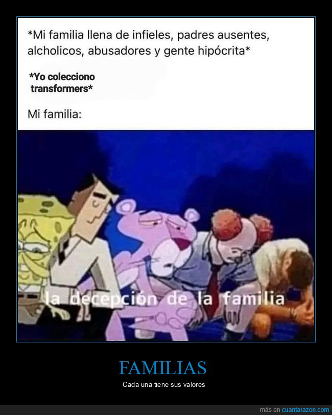 familia,decepción