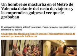 Enlace a Cosas que pasan en el metro de Valencia