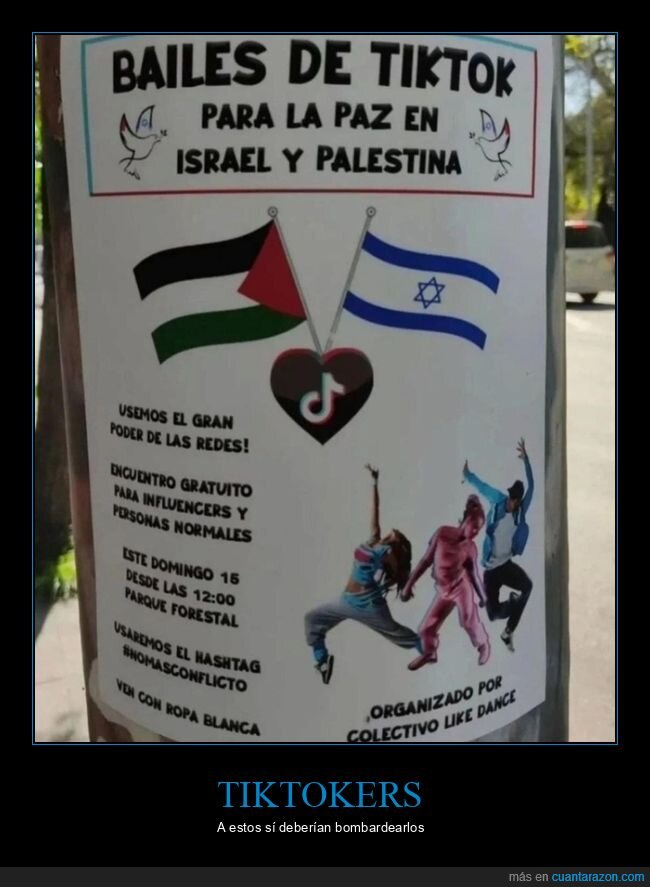 bailes,tiktok,palestina,israel,paz