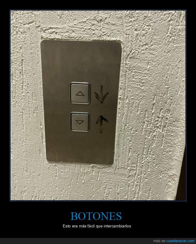 botones,ascensor,fails,al revés