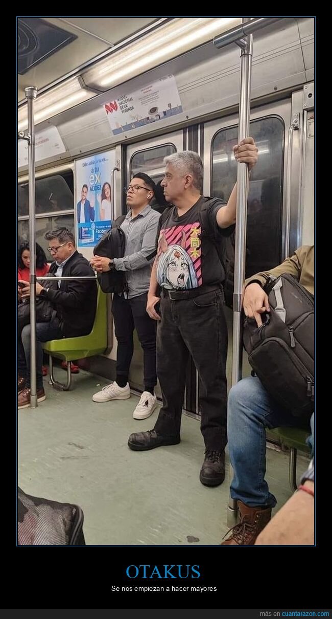 metro,camiseta,otaku