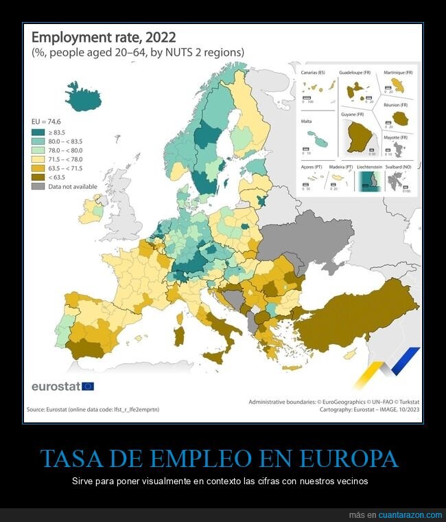 empleo,europa,paro,países