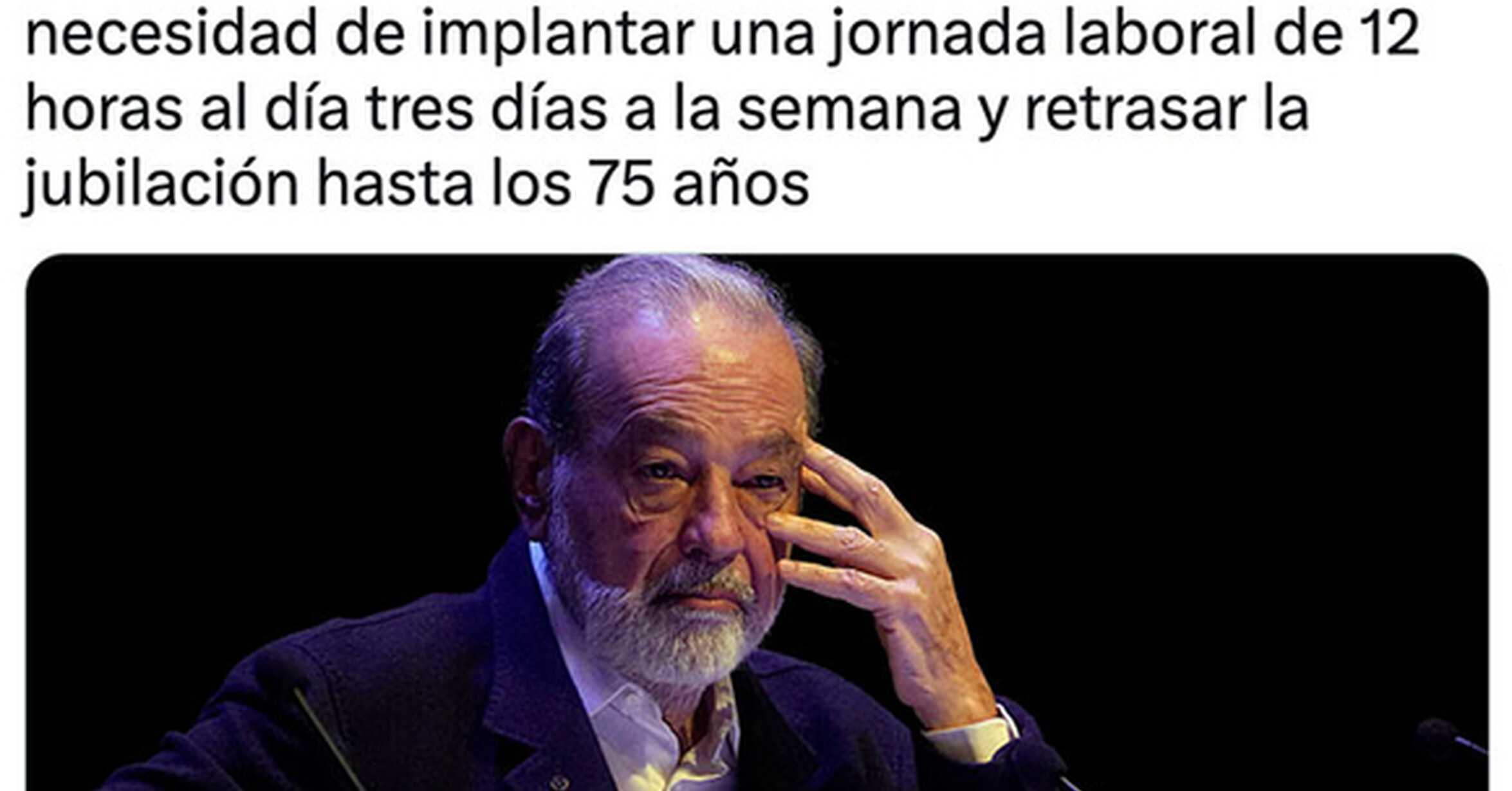 ¡Cuánta razón! / La madre que lo parió...