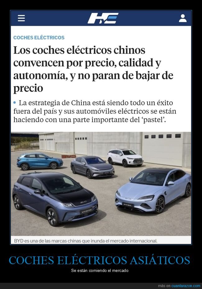 coches eléctricos,chinos,precio