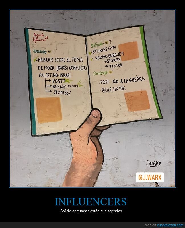 influencers,agenda