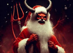 Enlace a Navidad satánica