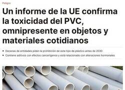 Enlace a Confirmada la alta toxicidad del PVC para la salud