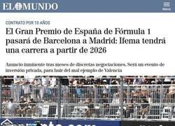 Enlace a La Fórmula 1 se va de Barcelona a Madrid