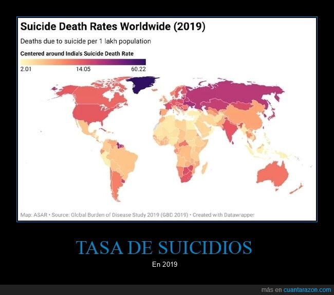 suicidios,mapa,países