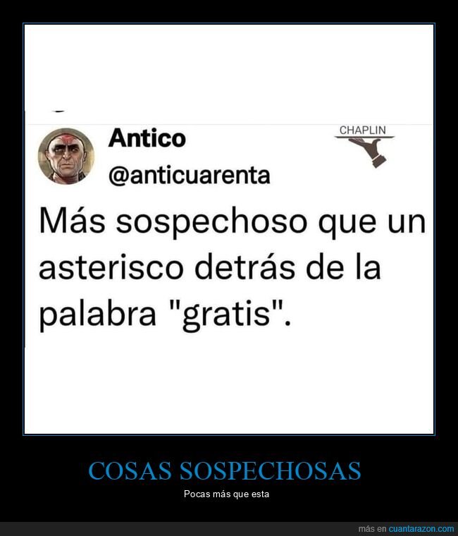 ¡Cuánta Razón! / Extremadamente Sospechoso