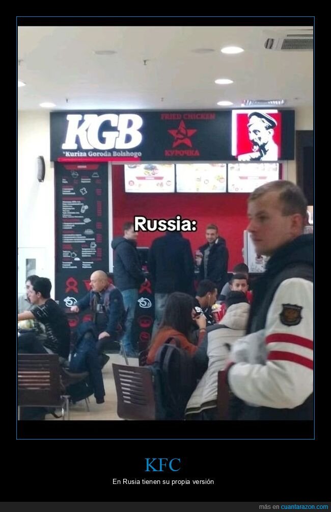 kfc,kgb,rusos