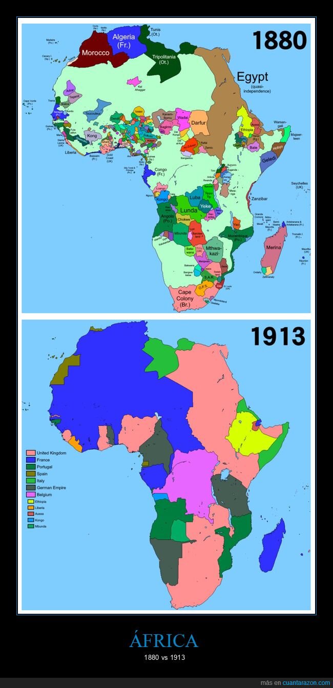 áfrica,1880,1913,países,colonización