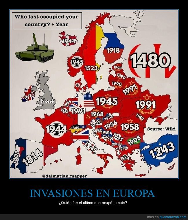países,invasiones,europa,mapa